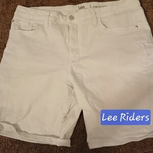 Lee White Women's Bermuda Shorts